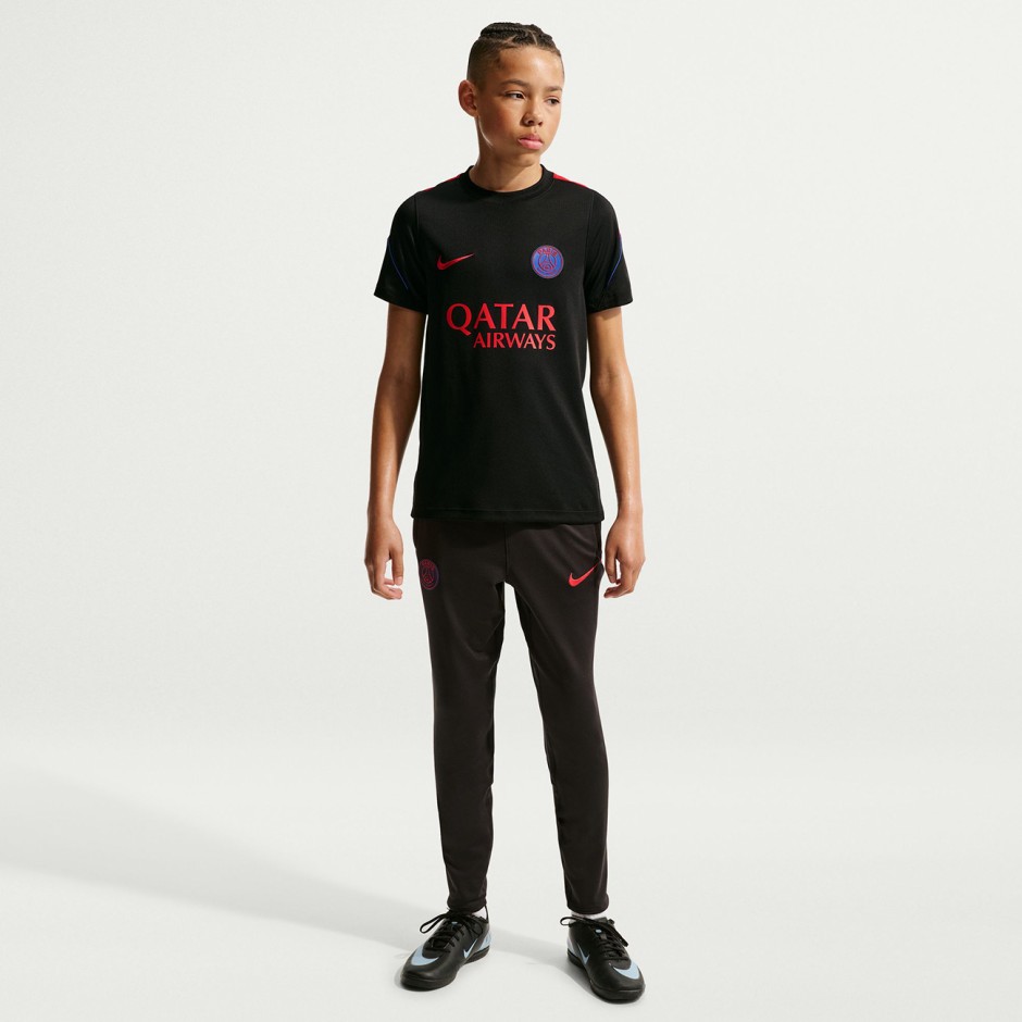 Παιδική Εμφάνιση Ποδοσφαίρου Μαύρη - Nike Paris Saint-Germain Strike