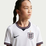Kids' Football Jersey White - Nike England 2026 Stadium Home Image 3