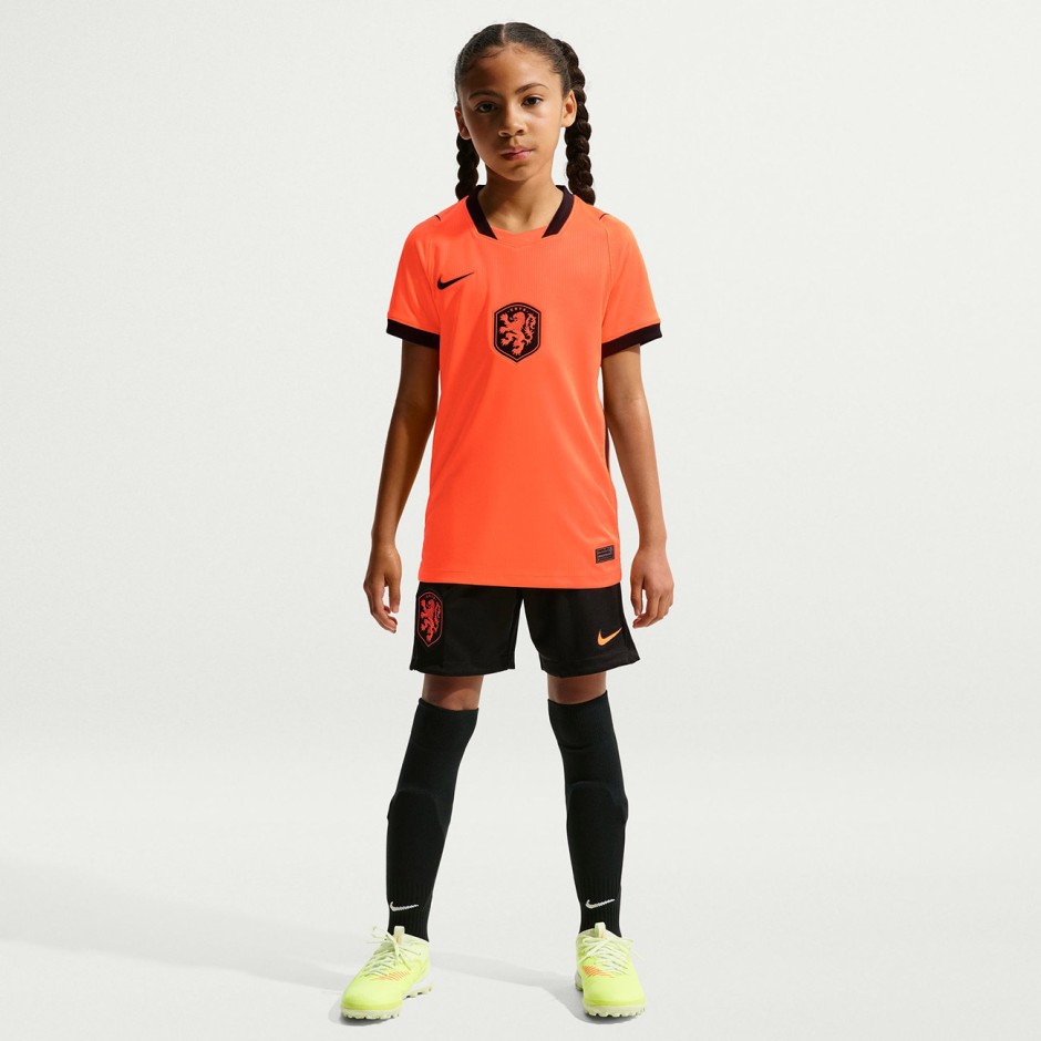 Παιδική Εμφάνιση Ποδοσφαίρου Πορτοκαλί - Nike Netherlands 2026 Stadium Home