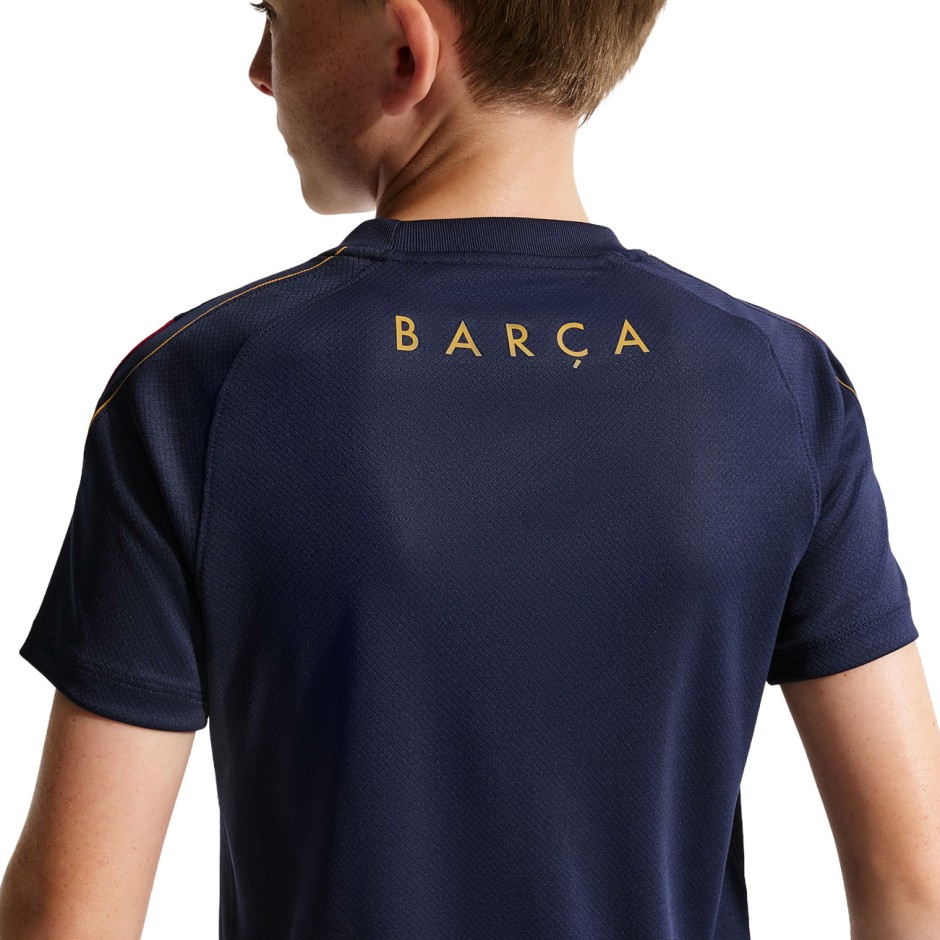 NIKE FCB Y NK DF STRK SS TOP K II3237-401 Μπλε