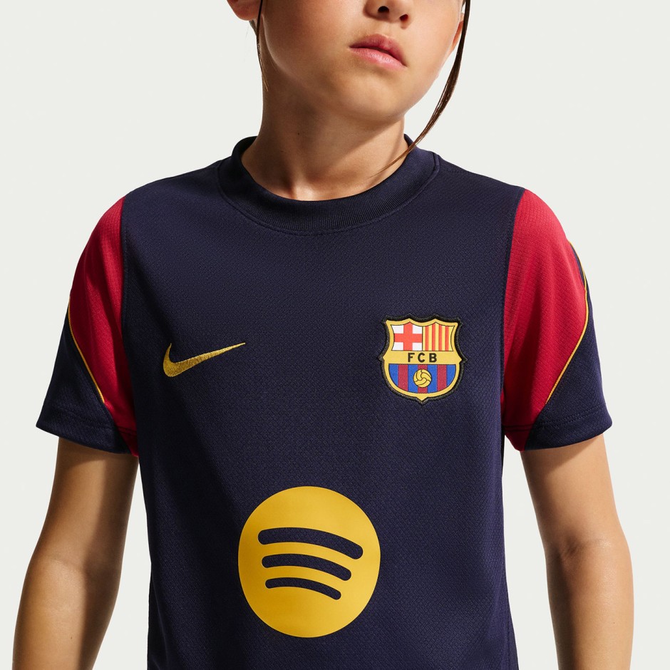 NIKE FCB Y NK DF STRK SS TOP K II3237-401 Μπλε