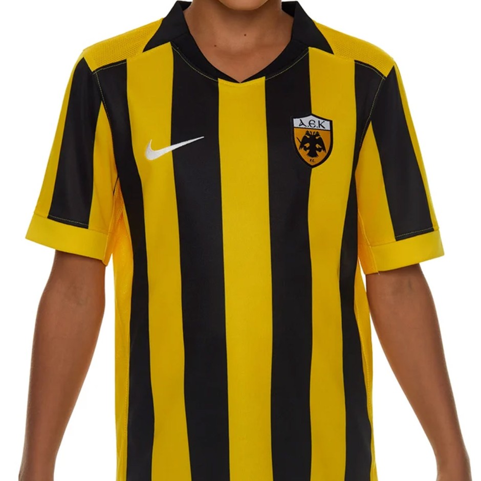 Kids' Football Jersey Yellow - Nike AEK FC 2026/27 Home Jersey