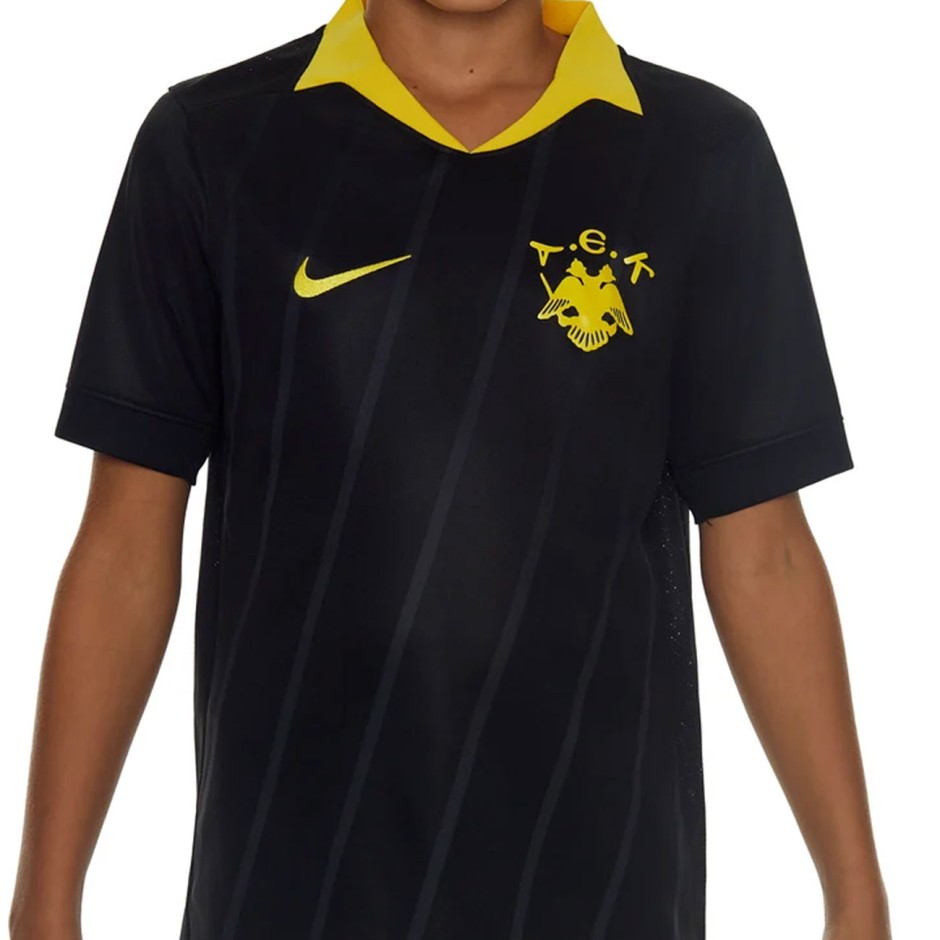 Παιδική Εμφάνιση Ποδοσφαίρου Μαύρη - Nike AEK FC 2026/27 Away Jersey