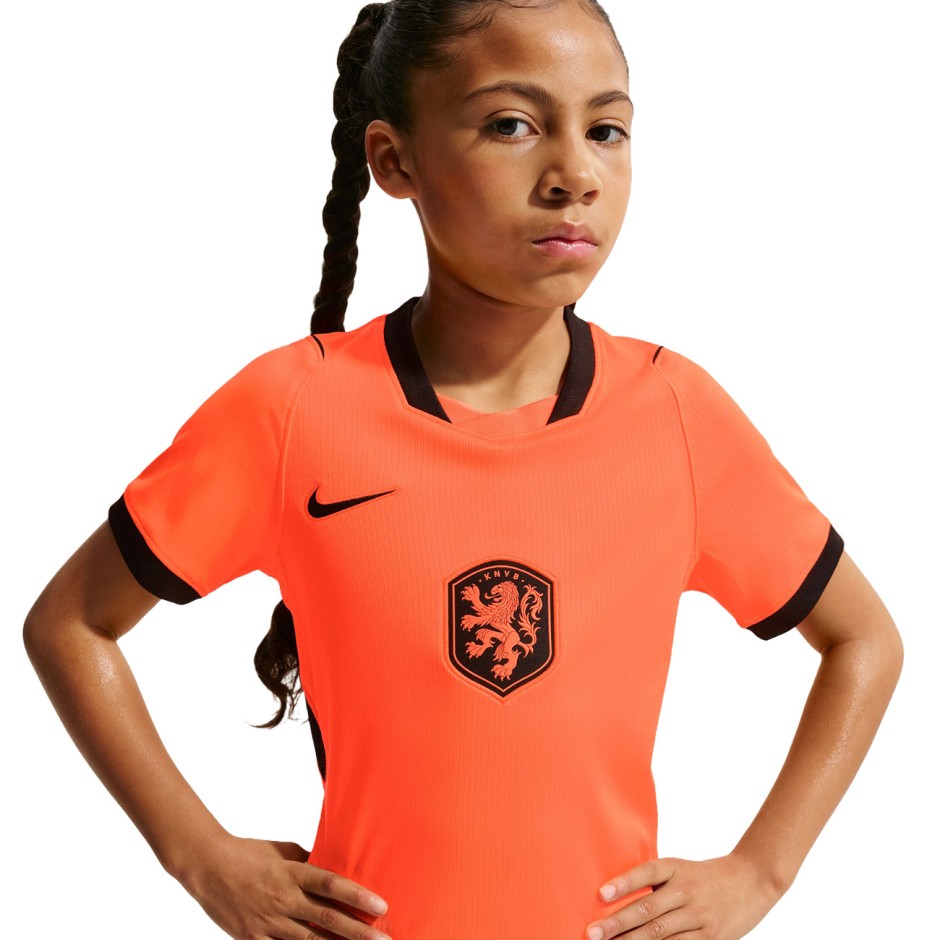 Παιδική Εμφάνιση Ποδοσφαίρου Πορτοκαλί - Nike Netherlands 2026 Stadium Home