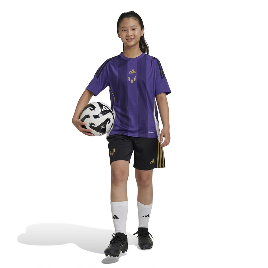 Παιδική Εμφάνιση Ποδοσφαίρου Μπλούζα Μωβ - adidas Performance Messi Training Jersey