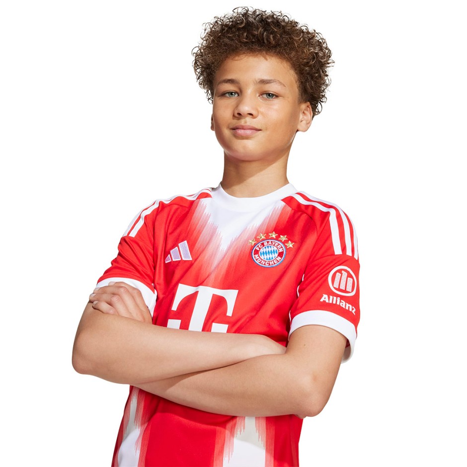 Παιδική Εμφάνιση Ποδοσφαίρου Κόκκινη - adidas Performance FC Bayern 25/26 Home Jersey