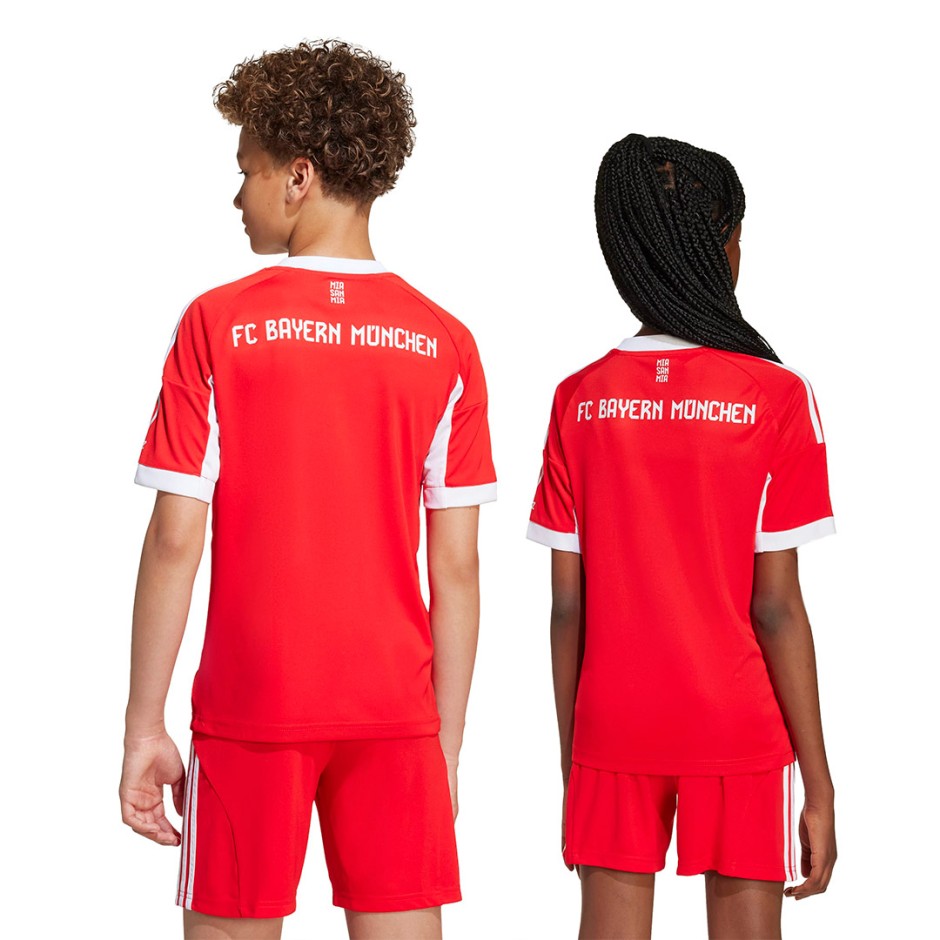 Παιδική Εμφάνιση Ποδοσφαίρου Κόκκινη - adidas Performance FC Bayern 25/26 Home Jersey