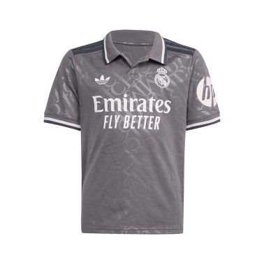 Παιδική Εμφάνιση Ποδοσφαίρου Ανθρακί - adidas Performance Real Madrid 24/25 Third Jersey