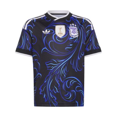 Παιδική Εμφάνιση Ποδοσφαίρου Μαύρη - adidas Performance Argentina 26 Away Jersey