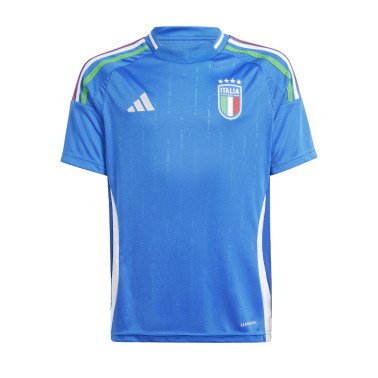 Παιδική Εμφάνιση Ποδοσφαίρου Μπλε - adidas Performance Italy 24 Home Jersey