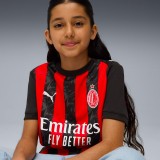 Παιδική Εμφάνιση Ποδοσφαίρου Κόκκινη - PUMA AC Milan 25/26 Home Jersey Jr Εικόνα 1