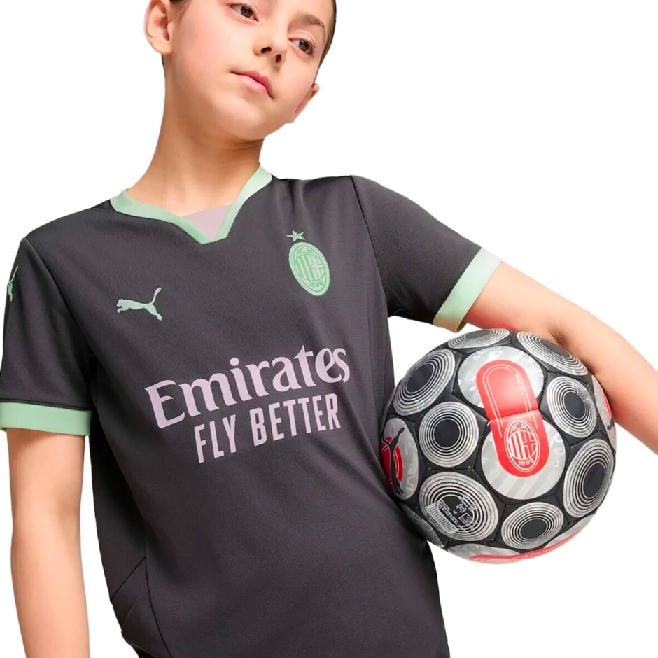Παιδική Εμφάνιση Ποδοσφαίρου Ανθρακί - PUMA AC Milan 26/27 Third Jersey