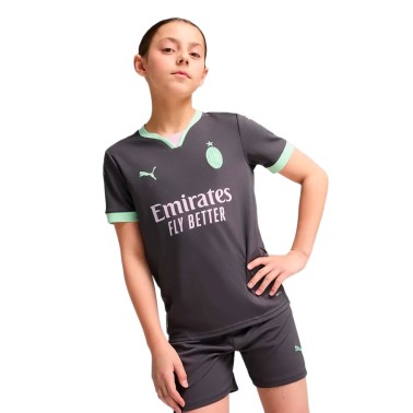 Παιδική Εμφάνιση Ποδοσφαίρου Ανθρακί - PUMA AC Milan 26/27 Third Jersey