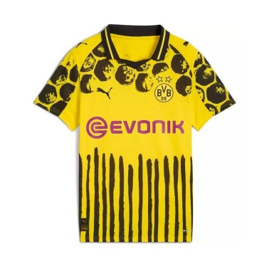 Παιδική Εμφάνιση Ποδοσφαίρου Κίτρινη - PUMA Borussia Dortmund 25/26 Home Jersey