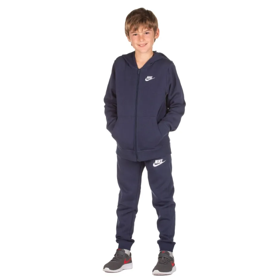 NIKE B NSW HOODIE FZ CLUB BV3699-410 Blue