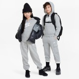 Nike Sportswear Club Fleece Γκρί - Παιδική Ζακέτα  Εικόνα 3