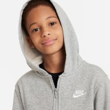 Παιδική Ζακέτα Γκρι - Nike Club Fleece  Εικόνα 1