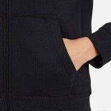 NIKE B NSW SI FLC FZ HOODY BB FZ4716-010 Black Image 2