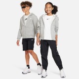 NIKE K NSW CLUB FLC HD FZ LS LBR FD3004-063 Grey Image 3