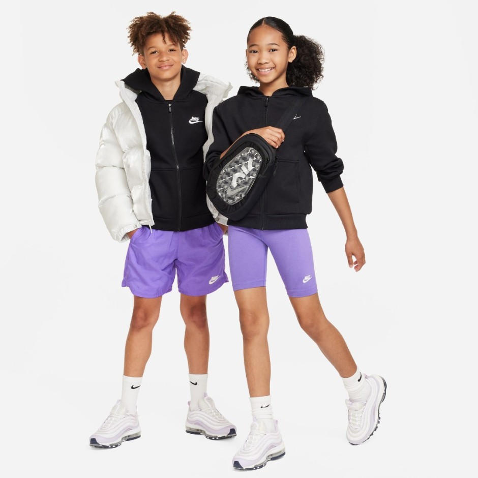 Παιδική Ζακέτα Μαύρη - Nike Sportswear Club Fleece