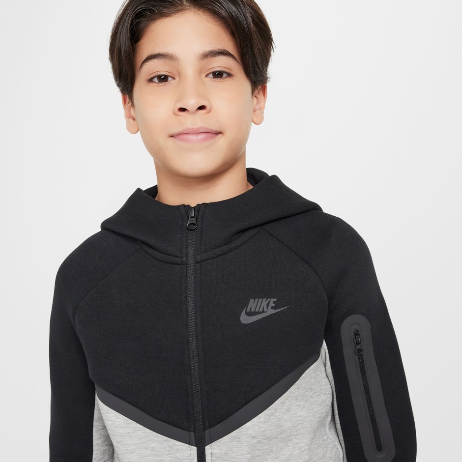 Παιδική Ζακέτα Γκρι - Nike Sportswear Tech Fleece