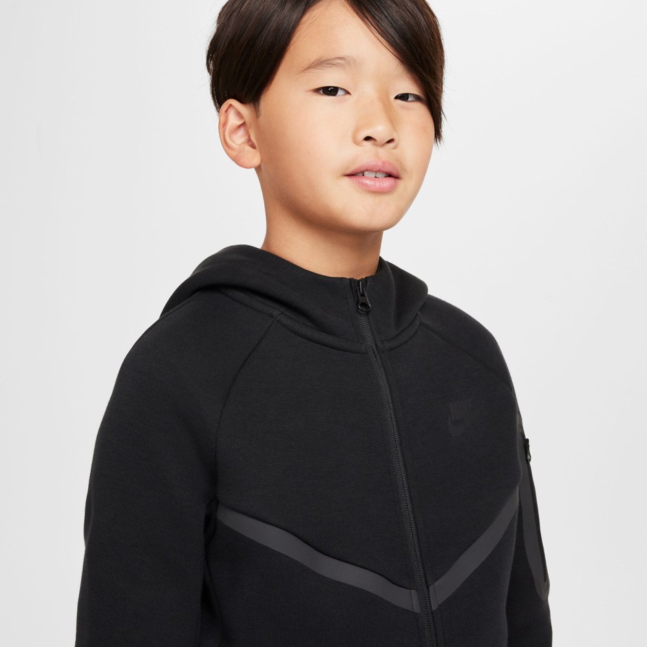 Παιδική Ζακέτα Μαύρη - Nike Sportswear Tech Fleece