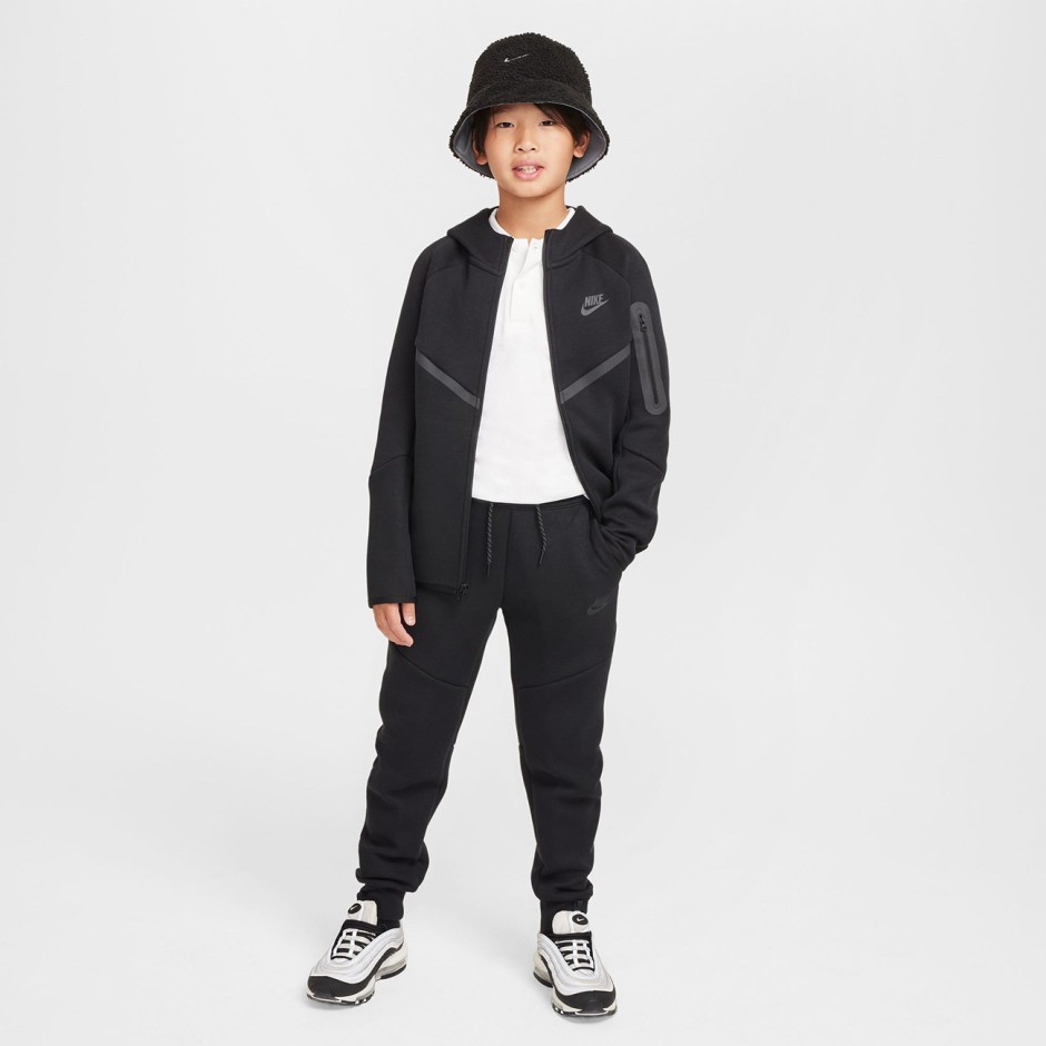 Παιδική Ζακέτα Μαύρη - Nike Sportswear Tech Fleece