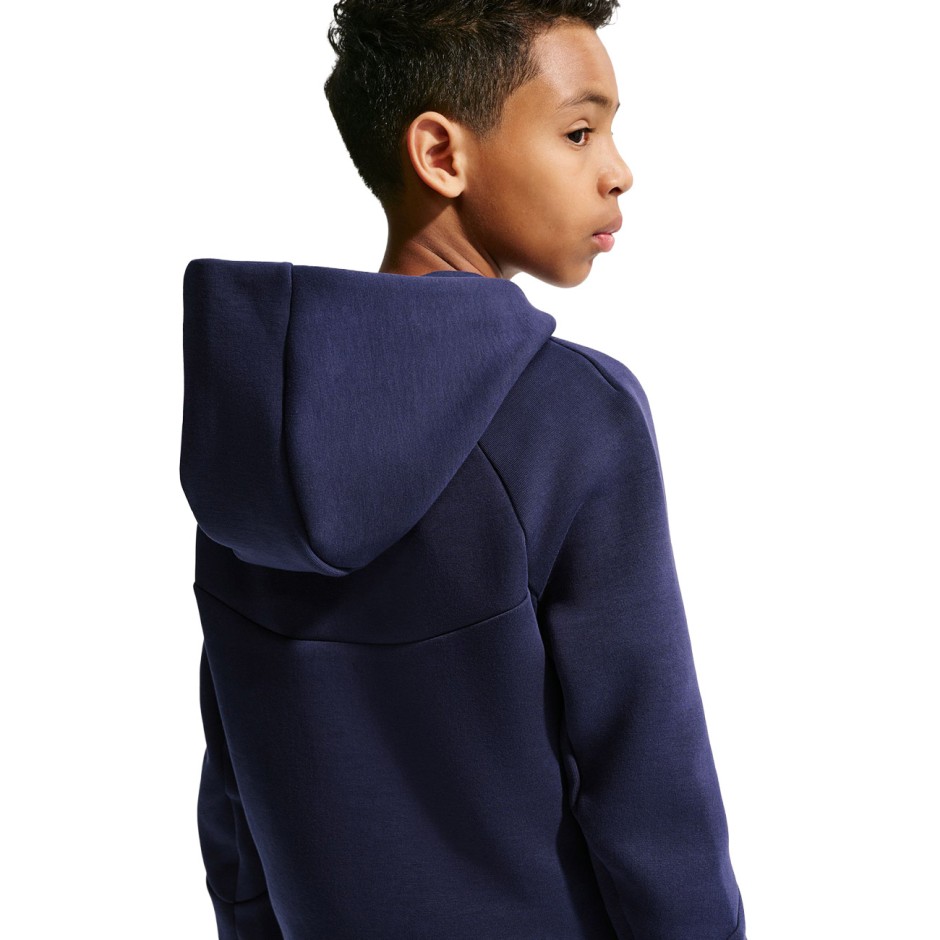 Παιδική Ζακέτα Ποδοσφαίρου Μπλε - Nike F.C. Barcelona Tech Fleece