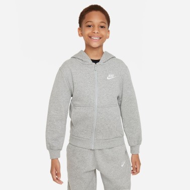 Παιδική Ζακέτα Γκρι - Nike Club Fleece 