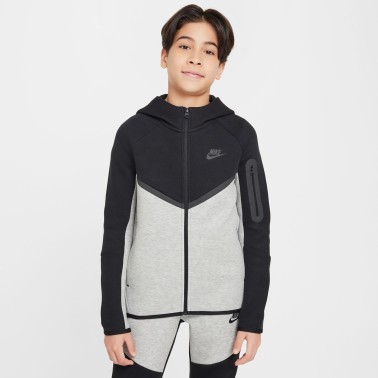 Παιδική Ζακέτα Γκρι - Nike Sportswear Tech Fleece