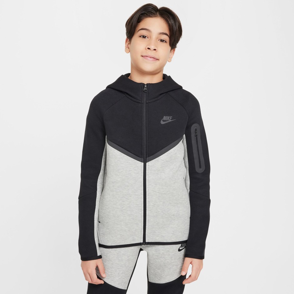 Παιδική Ζακέτα Γκρι - Nike Sportswear Tech Fleece