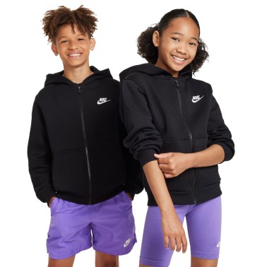 Παιδική Ζακέτα Μαύρη - Nike Sportswear Club Fleece