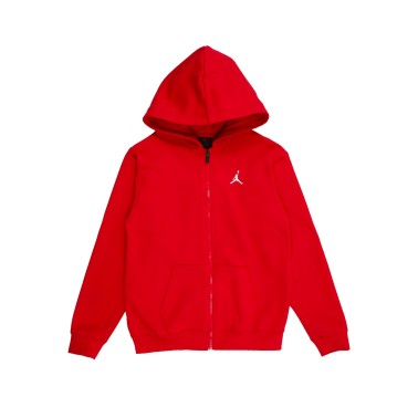 Kids' Full-Zip Hoodie Red - Jordan Fleece