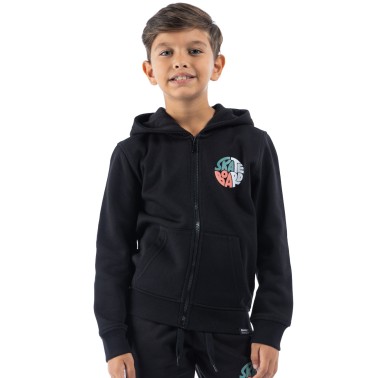 Παιδική Ζακέτα Μαύρη - District75