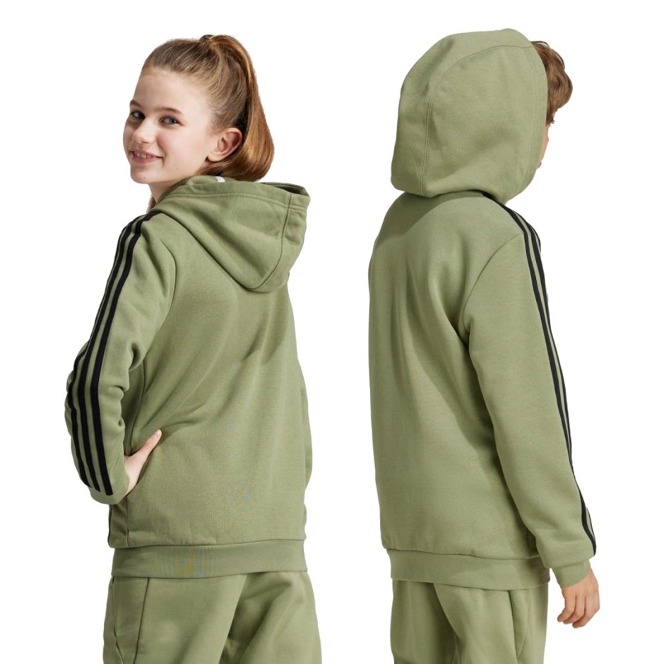 adidas sportswear U 3S FL FZ HOOD IX9536 Κhaki