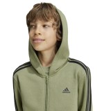 adidas sportswear U 3S FL FZ HOOD IX9536 Κhaki Image 1