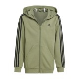 adidas sportswear U 3S FL FZ HOOD IX9536 Κhaki Image 4