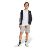 Παιδική Ζακέτα Μαύρη - adidas Sportswear Essentials 3-Stripes Fleece Εικόνα 4