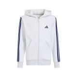 Kids' Full-Zip Hoodie Grey - adidas Sportswear Essentials Image 