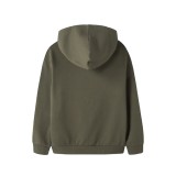 NAME IT NKMVOLTINUS NREG SWEAT CARD WH BRU 13249493-OLIVE NIGHT OLIVE Image 0