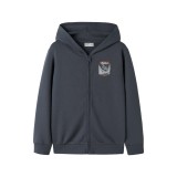 NAME IT NKMVOLTINUS NREG SWEAT CARD WH BRU 13249493-OMBRE BLUE Blue Image 