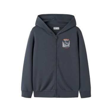 NAME IT NKMVOLTINUS NREG SWEAT CARD WH BRU 13249493-OMBRE BLUE Μπλε
