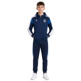 Kids' Full-Zip Hoodie Blue - Iraklis FC Erima Image 1