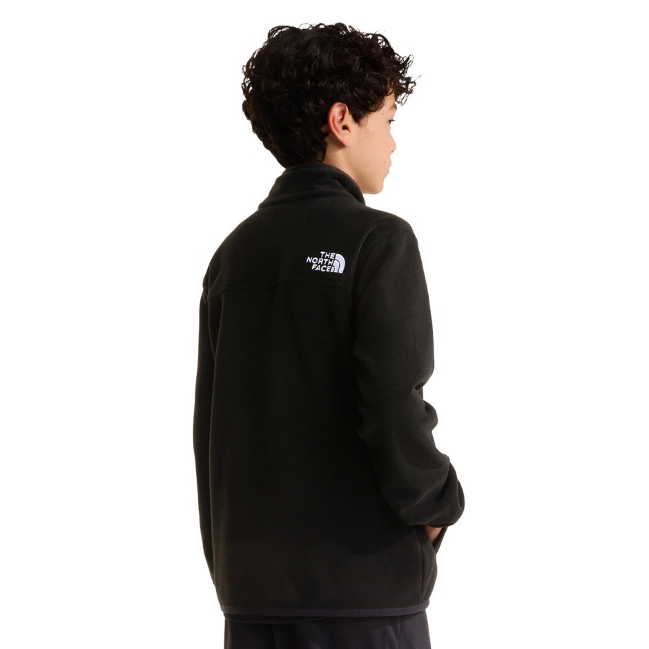 Παιδική Ζακέτα Μαύρη - The North Face Glacier Zip-In-Compatible Fleece