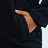 Kids' Full-Zip Fleece Black - Quiksilver No Destination Image 3