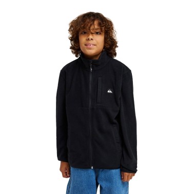 Kids' Full-Zip Fleece Black - Quiksilver No Destination