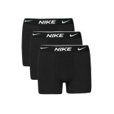 Nike Everyday Cotton 3 Pack Μαύρο - Παιδικά Εσώρουχα Μποξεράκια Εικόνα 