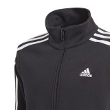 Παιδικό Σετ Μαύρο - adidas Sportswear Fitted Tracksuit Εικόνα 5