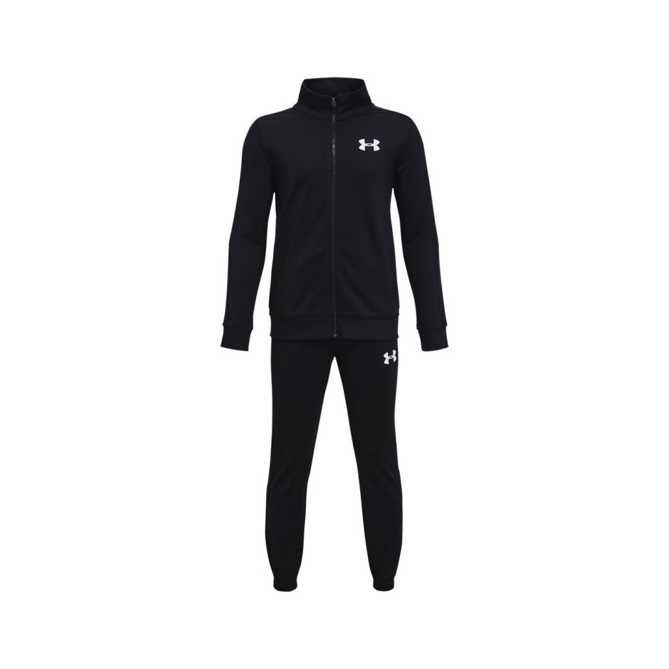Kids' Tracksuit Black - Under Armour Rival Knit