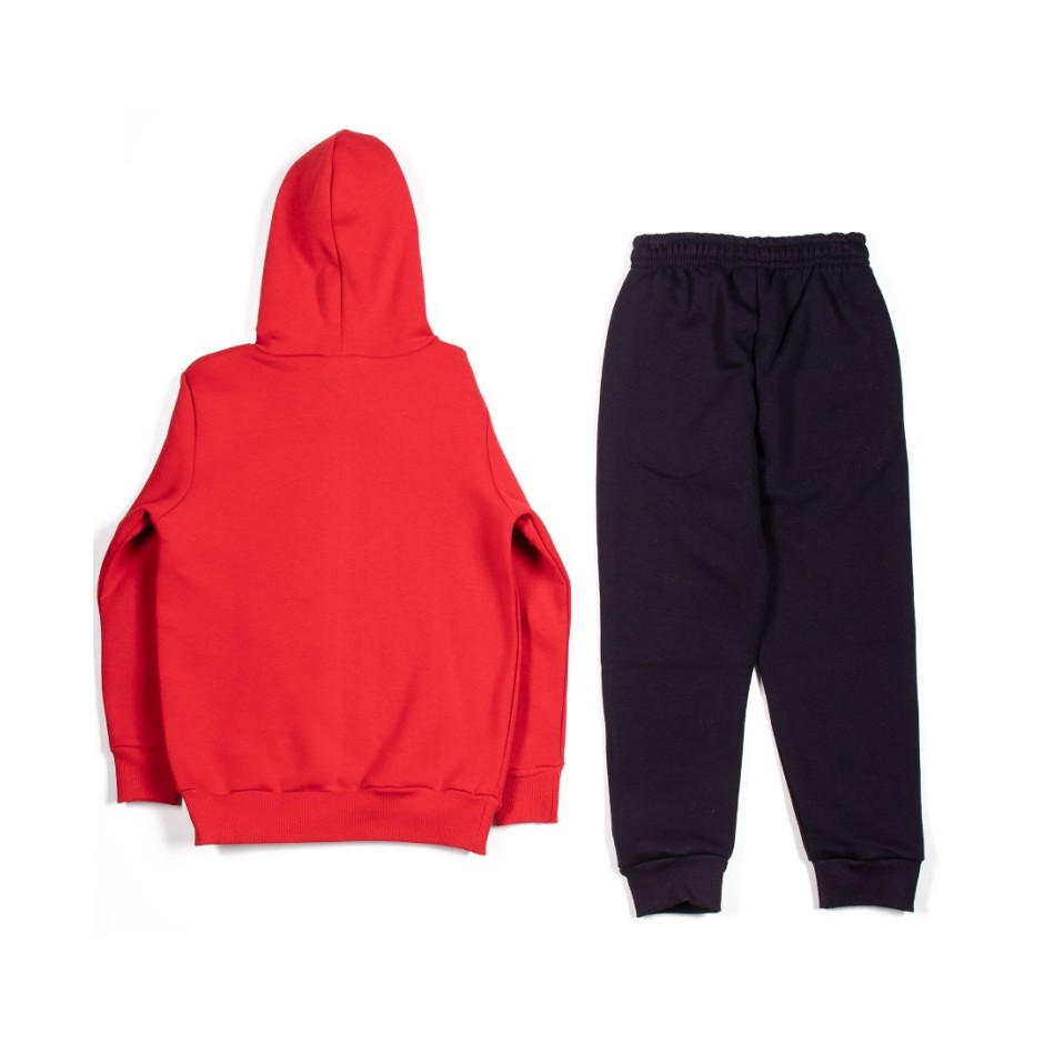 Plain red hoodie target top